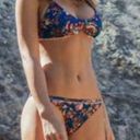 Tavik swim New Tavik Terrace Floral Print Scalloped Trim Antic Bikini Bottom Photo 1