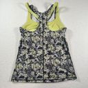 Lululemon  Inspiration Tank II Women's 8 Clarity Yellow Built in Bra Tank Top Photo 7