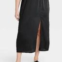  A-Line Maxi Slip Skirt - A New Day Black Women's 3X New Photo 0