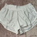 Lululemon  Women's Speed Up Lined Short Active White Size 4 Photo 4