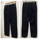 T Tahari  Black Viscose Blend Pocket Straight Leg Pant See Description Size 4/S Photo 1