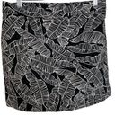 Rafaella Rafaela Comfort skort black and white botanical print Photo 0