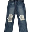 L'Agence NEW  Adele Rigid Slim Stovepipe Jeans Newberry Distressed Crop Photo 2