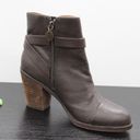 The Loft Anne Taylor Women's Brown Leather Buckle Boot Photo 2