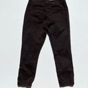 frame denim FRAME Women’s Trapunto Stitch Cuff Moto Pants in Dark Brown size 29 Photo 6