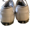 FootJoy FJ Women’s White Leather Golf Shoe Size 10.5 Spikes Lace Up 55141 Sporty Photo 6
