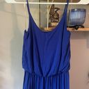 Lush Clothing Blue Maxi Dress Photo 1