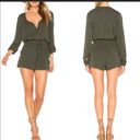 cupcakes and cashmere GOODWIN ROMPER IN ARMY Size L Photo 2