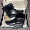 DKNY $149 NEW WITH BOX  Abri Black Wedge Bootie ( 9 )‎ Photo 0