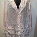 Jaclyn Smith New Jacklyn Smith vintage sateen night shirt light pink M Photo 2