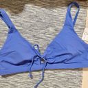 ANDIE NWT -  Swim ‘The Crete’ Bikini Top | Periwinkle | Size Med | Rare Color Photo 5