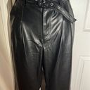 7 For All Mankind NWT faux leather wide leg pants Photo 2