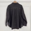 Princess Polly  Allen Denim Jacket Black Button Down Pockets 100% Cotton Jean 4 Photo 2