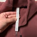 Lululemon Scuba Oversized Funnel Neck Half-Zip in Smoky Red Photo 5