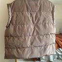 Oversized Vest Tan Size M Photo 1