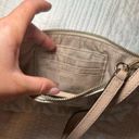 Michael Kors  White And Beige Wristlet Photo 1