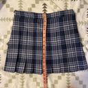 Blue pleated skirt Size L Photo 2