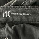 INC  SZ 14/32 Elizabeth Boot Jeans Mid-Rise Pockets Stretch Jet Wash Dark Gray Photo 9