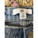 BP  Womens Mid High Rise Straight Leg Plaid Denim Jeans Retro Y2k 70s 80s 32 Photo 6