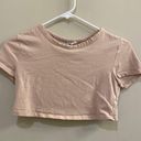 Divided Light Pink Baby Tee Photo 0