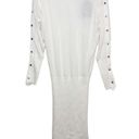 All Saints Suzie Dress Size Small Ivory White Sweater Long Sleeve Photo 2