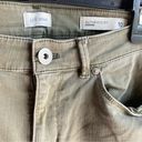 J.Jill  Authentic Fit Olive Green Denim Capri Jeans Size 10 Photo 1