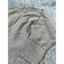 DKNY NWT!  Gray Studded Crew Neck Pullover Sweater XL Photo 4