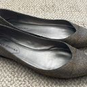 Audrey Brooke  CICI Metallic Textile Ballet Flats Pointy Toes Women’s size 8 Photo 1