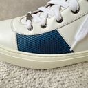 Jimmy Choo NIB  Mailibu Mix White Leather Lace-Up Sneaker Sz 8 Photo 9