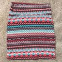 Forever 21  Multi Colored Cotton Skirt Photo 0