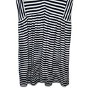 Madewell  Women T-Shirt Dress Afternoon Sleeveless Striped Pockets Pleated Large Photo 9