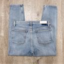 RE/DONE  Comfort Stretch 90s High Rise Ankle Crop Jeans Mid 90s Wash Size 30 Photo 7