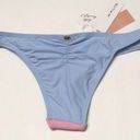 PilyQ New.  pink and blue color block teeny bottoms.  Small Photo 5