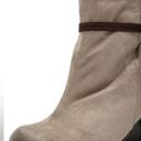 Qupid Keeping It Chill Taupe Oil Finish Slouchy Ankle Boots. Sizes 8 & 6.5. NEW IN BOX Photo 5