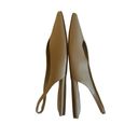 Marc Fisher  LTD Women’s Graceful Beige Pointed Toe Slingback Flats Size 6 Photo 3