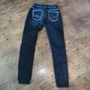 Silver Jeans Silver western distressed dark wash normcore skinny jeans Photo 2