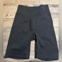 Madewell  High Rise Black Biker Legging Shorts Size XS Photo 0