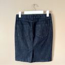 Gap  | Dark Stretch Denim Pencil Skirt Sz 24 Photo 2