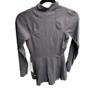 Lululemon  Nulux Long Sleeve Tennis Dress Size 4 Graphite Gray GGRE New Photo 1