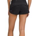 Lululemon  Speed Up Low-Rise Lined Short 2.5” in Black Size 4 Photo 1