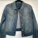 BP Nordstrom  Medium Wash Cropped Denim Jacket M Photo 1