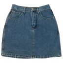 Esprit Vintage  Denim Mini Pencil Jean Skirt Size 27 Photo 2