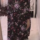 Torrid  size 1X black floral shorts/ maxi skirt Photo 0