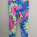 Beach Riot - Ayla Ribbed Blue Tie Dye Leggings Photo 4