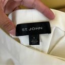 St. John  Off White Wide Leg Dress Pants Photo 10