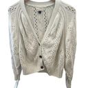 Universal Threads Universal Thread Cream Chunky Knit Cardigan Sweater XL Photo 0