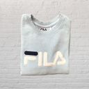 FILA women's Natalie Crewneck Sweatshirt Pastel Blue Photo 5