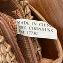 Vtg Butterfly Purse Cornhusk Handbag Bohemian Bag Feminine Y2K Summer Girly Photo 12