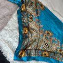 Amazon Blue Silk Scarf Photo 2