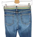 Veronica Beard  Carolyn 10" Baby Boot Jeans Allure Wash Stripe Size 24 Photo 7